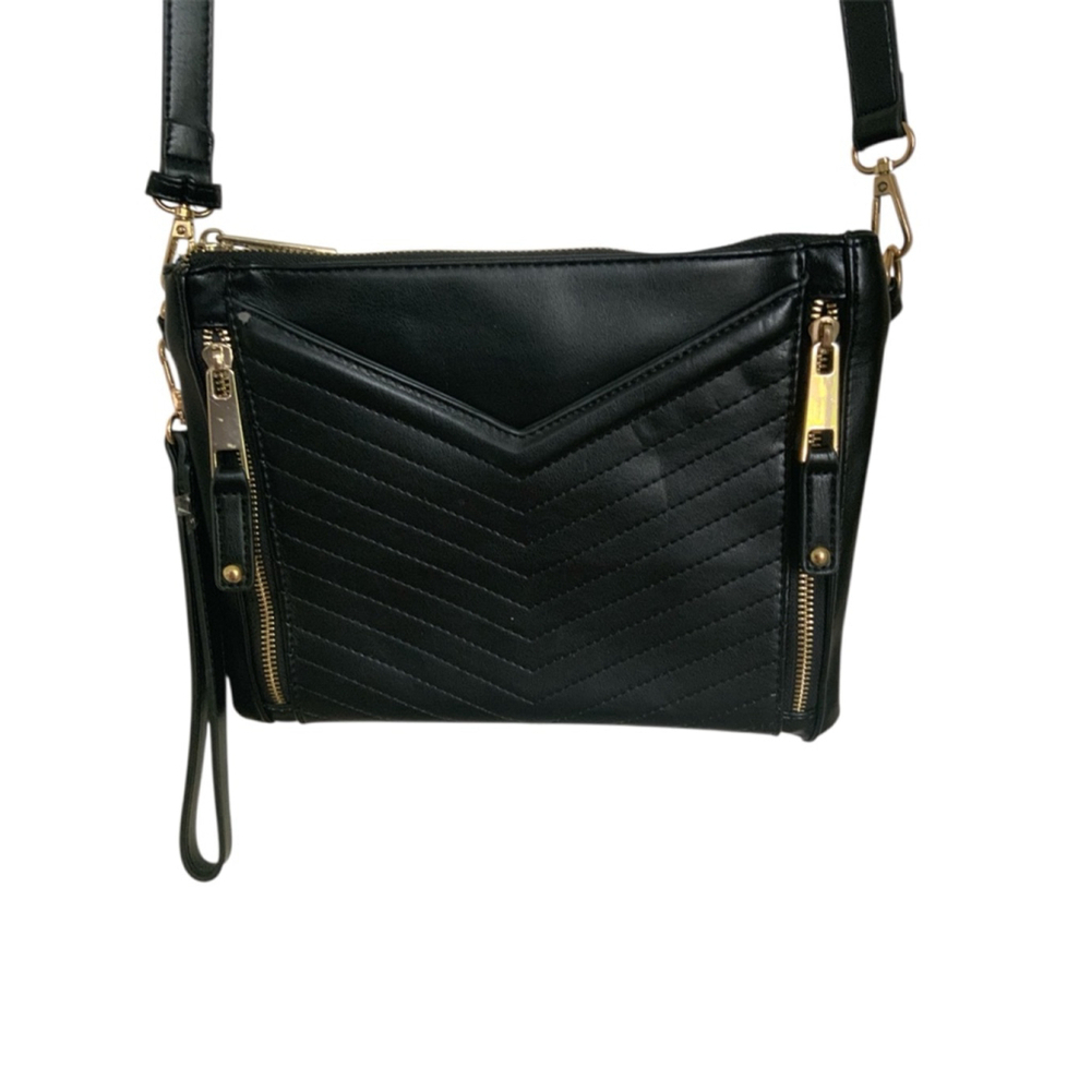 Sondra Roberts Black Crossbody Bag Medium
